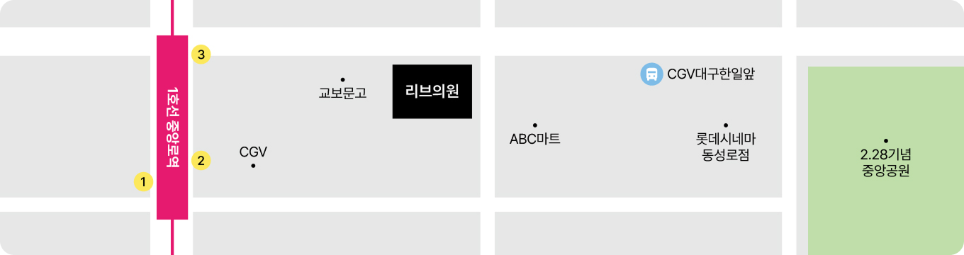 오시는 길 지도